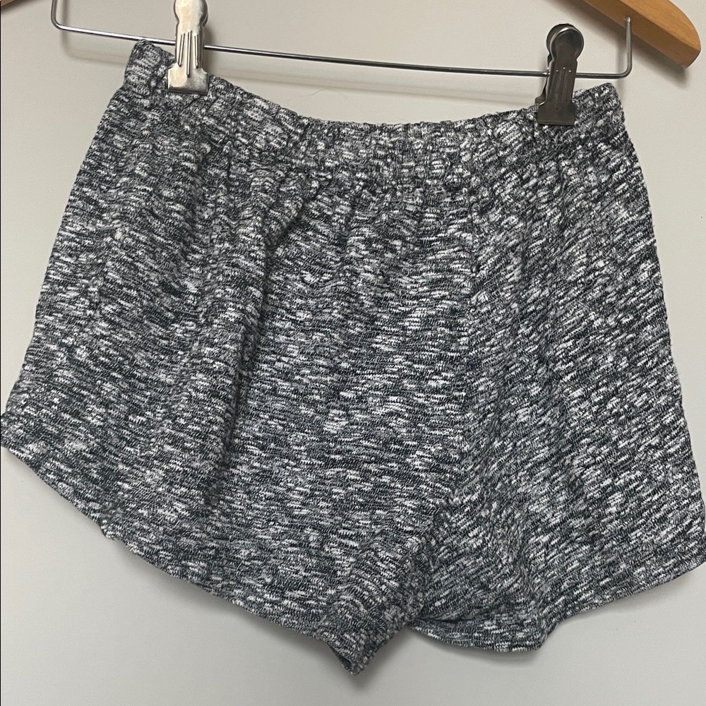 Brandy Melville Black and White Athletic Shorts